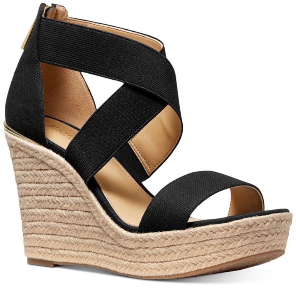 Michael Kors Prue Wedge new w/ box